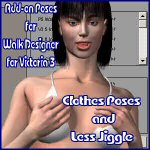 Walk Designer for V3 Extra Jiggle Poses